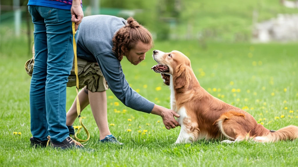 Séance d'éducation canine avec Chrisland Bellivier